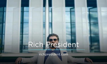 RichPresident.com - Creative brandable domain for sale